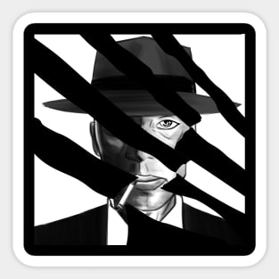 oppenheimer classified ecopop film wallpaper art Sticker